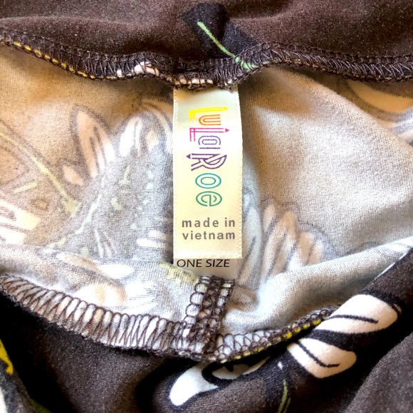 LuLaRoe Daisy Leggings OS - Picture 6 of 7
